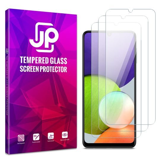 JP Long Pack Kaljena stakla, 3 stakla za telefon, Samsung Galaxy A22 4G