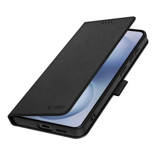 Tech-Protect Samsung Galaxy A27 5G Hoesje - Portemonnee Case met Magnetische Sluiting & Standaard - Zwart