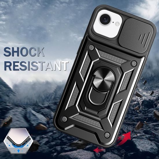 JP CamShield, iPhone 16e, μαύρο