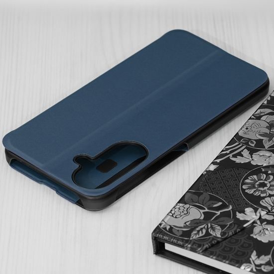 Eco Leather View maska, Samsung Galaxy A27 5G, plava