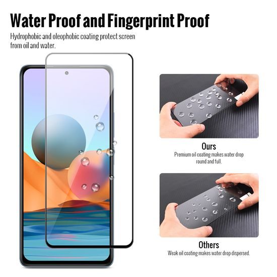 JP 2x 3D γυαλί, Xiaomi Redmi Note 10, μαύρο