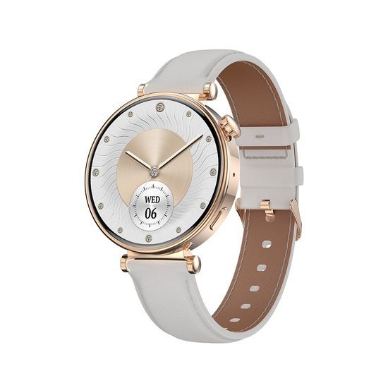 Blavec Smartwatch Amber W17 + 2 λουράκια, rose gold