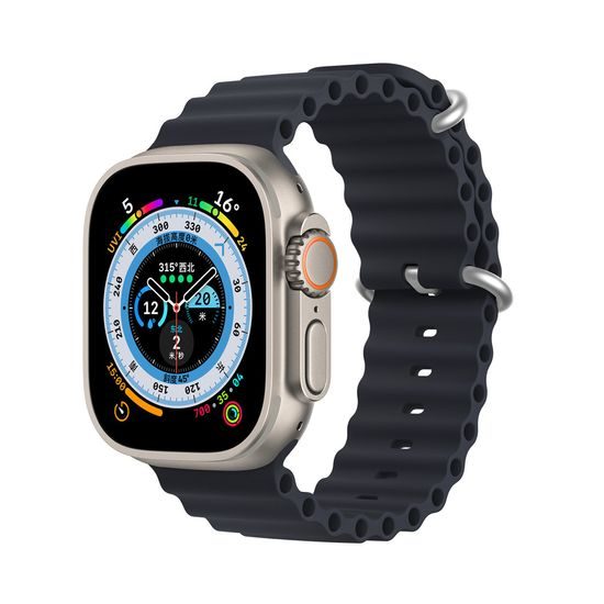 Dux Ducis Strap szíj, Apple Watch 8 / 7 / 6 / 5 / 4 / 3 / 2 / SE (41 / 40 / 38 mm), szürke