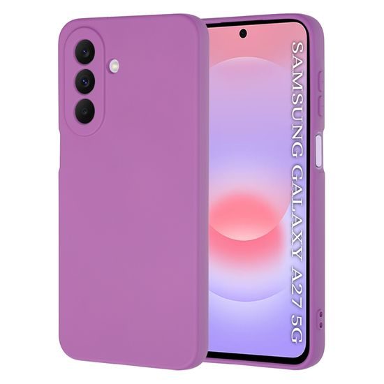 Techsuit SoftFlex Hoesje - Siliconen Case - voor Samsung Galaxy A27 5G - Paars