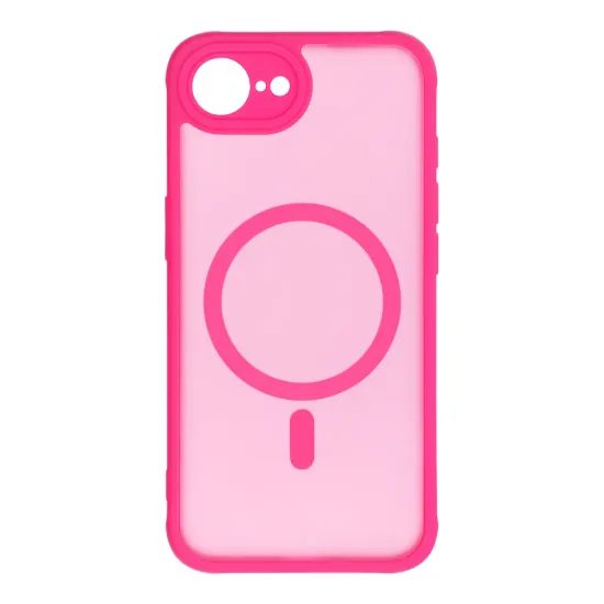 Full Matte Mag Cover с MagSafe, iPhone 16e, розов
