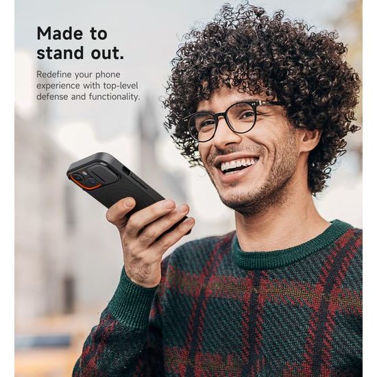 Θήκη Suritch MagSafe με Βάση Στήριξης για iPhone 13 / 14, Μαύρο