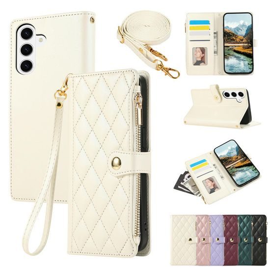 Glamour калъф, Samsung Galaxy S26, бял