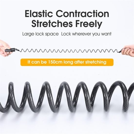 West Biking Tragbares Wasserdichtes Helmschloss für Fahrrad - Orange