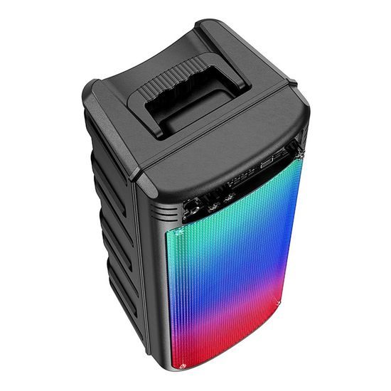 Hoco Ασύρματο ηχείο + ενσύρματο μικρόφωνο BS52, μαύρο