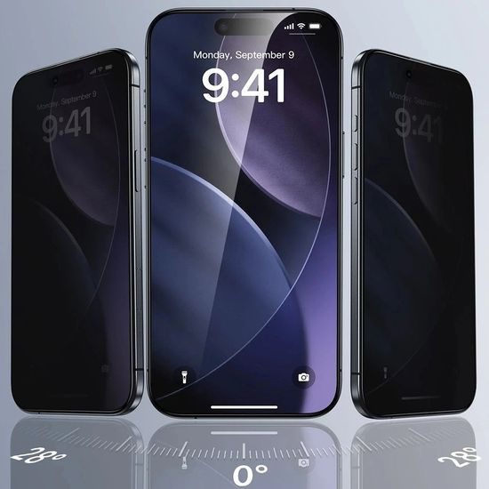 iPhone 18 Pro kaitseklaas – ESR Privacy UltraFit privaatsusklaas 3 tk