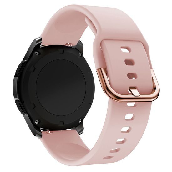 Silikonski trak TYS univerzalni za pametne ure (22 mm), roza