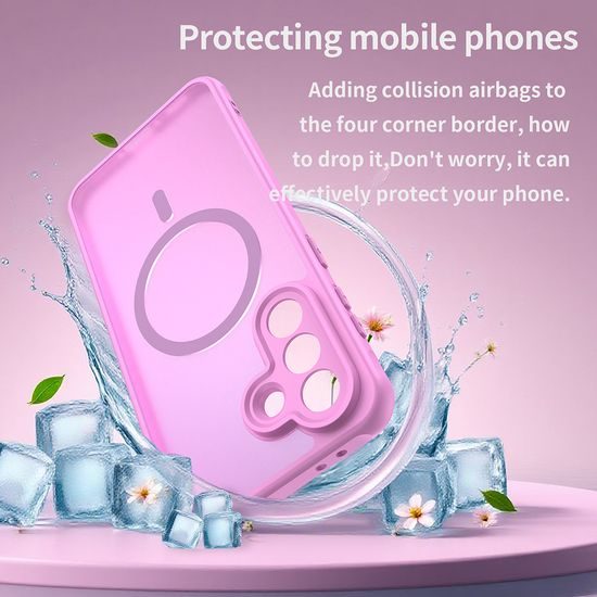 Techsuit HaloFrost II MagSafe, Samsung Galaxy A37 5G, růžový