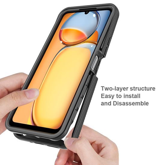 JP Defense360 θήκη, Xiaomi Redmi 13C, μαύρη