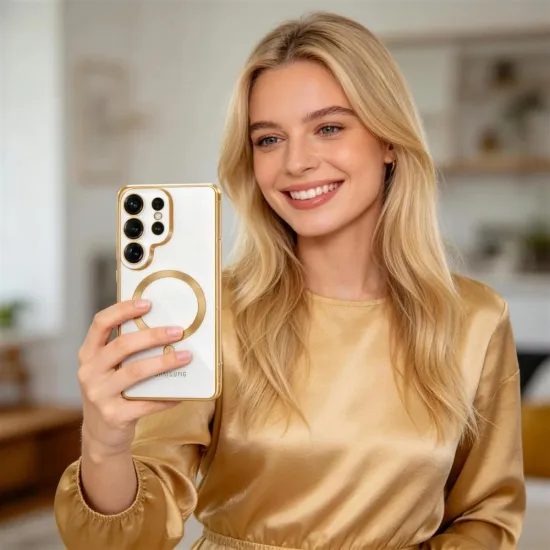 Tech-Protect MagFlex MagSafe Samsung Galaxy S26 Ultra, auriu lucios