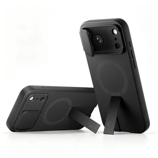 Tech-Protect Kevlar Aura MagSafe puzdro, iPhone 17 Pro Max / 18 Pro Max, čierne