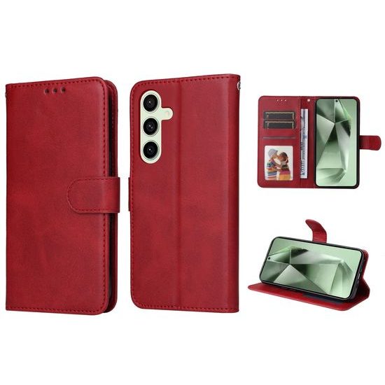 Magnet Case, Samsung Galaxy S24 FE, červený