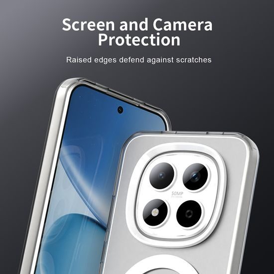 Techsuit CandyCase MagSafe, Xiaomi Redmi Note 15 Pro 5G, λευκό