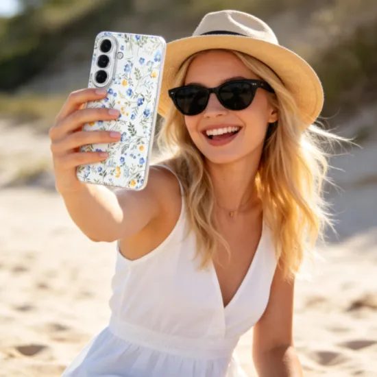 Tech-Protect Flexair Samsung Galaxy S26, λουλούδια λιβαδιού