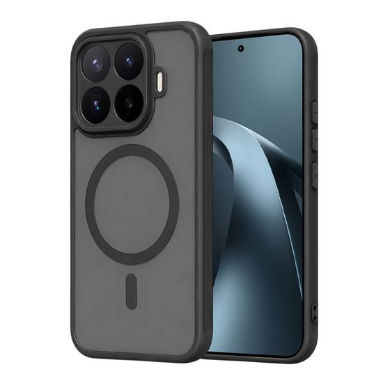 Techsuit HaloFrost II MagSafe ümbris Xiaomi 17T Pro – must