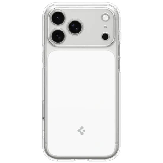 Spigen Ultra Hybrid "T" Mag s MagSafe, iPhone 17 Pro Max / 18 Pro Max, biely