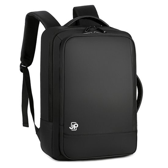 JP Rucksack B05 für Alltag und Freizeit - 44x32x10~15 cm - Schwarz
