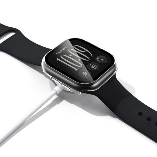 Tech-Protect Defense 2 kusy, Apple Watch 12 (42 mm), čierny a priehľadný