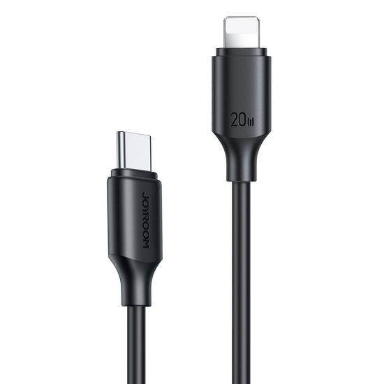 Joyroom kabel USB-C - Lightning, 480Mb/s, 20W, 0,25 m, črn (S-CL020A9)