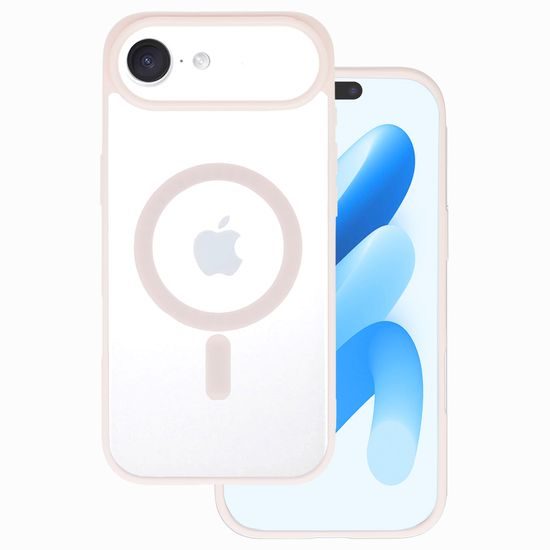 Θήκη Acrylic Color Magsafe, iPhone Air, ανοιχτό ροζ