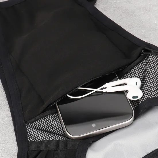 Wozinsky WKDB1 Ανακλαστικό γιλέκο τρεξίματος, μαύρο