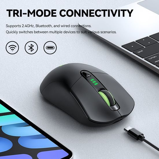 T-WOLF X5 Tri-Mode gaming mus