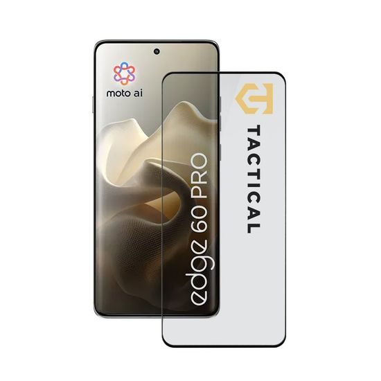 Tactical Glass Shield 5D γυαλί για Motorola Edge 60 / 60 Pro / 60 Fusion, μαύρο