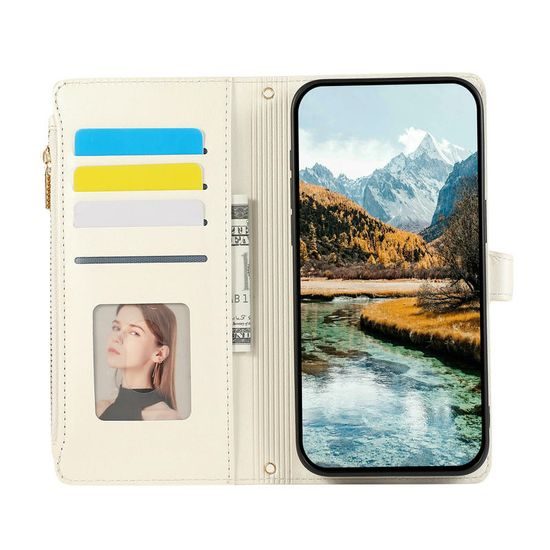 Θήκη Glamour, Xiaomi Redmi Note 14 5G, λευκή