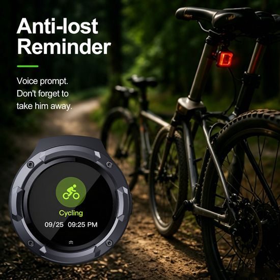RideCore RC10 AMOLED Navigationsgerät für Fahrrad, E-Bike und Motorrad - Smartes Display mit 850 Nits Helligkeit und IP67 Schutz