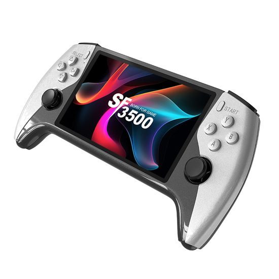 SF3500 Přenosná herní konzole s 5″ IPS displejem, 3000 mAh a TV výstupem