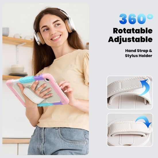 JP Solid360 Rainbow Θήκη για Tablet, Samsung Galaxy Tab A9 Plus / A11 Plus 11.0" X210 / X215 / X216 / X230 / X235 / X236