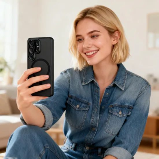 Tech-Protect MagMat MagSafe, Samsung Galaxy S26 Ultra, črn