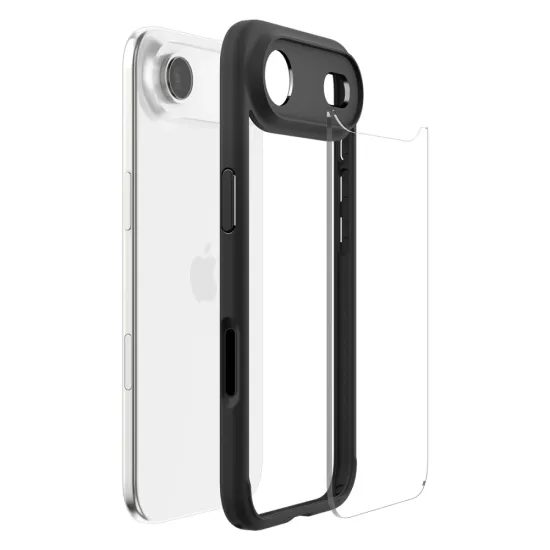 Spigen Ultra Hybrid θήκη κινητού, iPhone Air, μαύρη