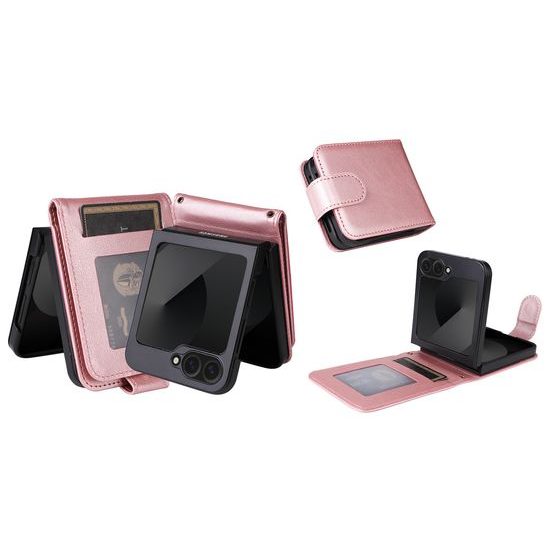 Magnet Case, Samsung Galaxy Z Flip 6, růžový