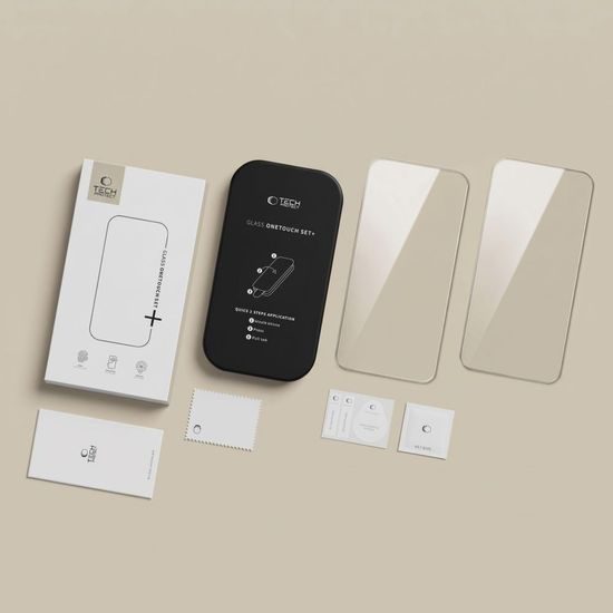 Tech-Protect OneTouch Set+ 2 Tvrzená skla, iPhone 17 Pro Max / 18 Pro Max