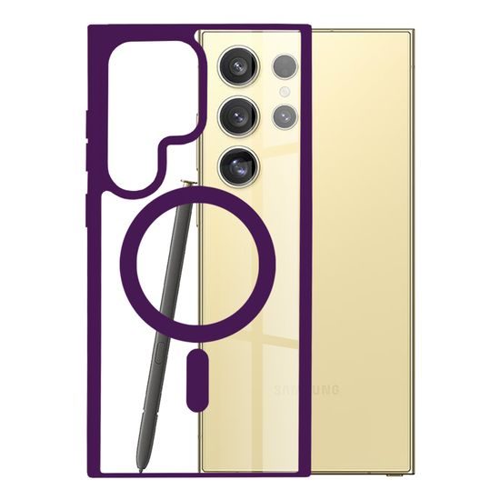 Techsuit MagSafe Pro, Samsung Galaxy S24 Ultra, μωβ