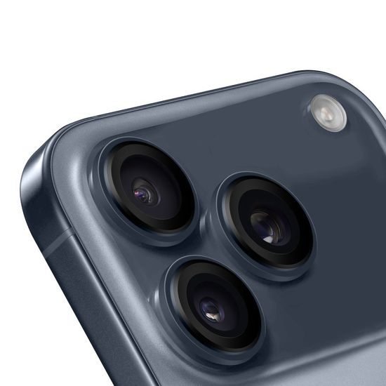 OBAL:ME Camera Lens Protector voor iPhone 17 Pro / 17 Pro Max - Gehard glas - Donkerblauw