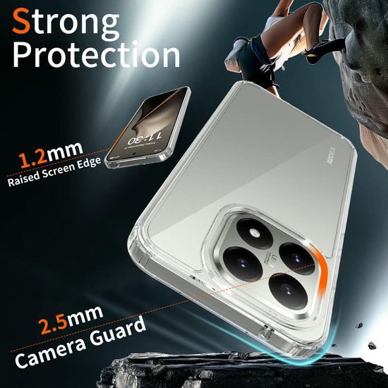 Husă transparentă, Xiaomi 15T, transparent