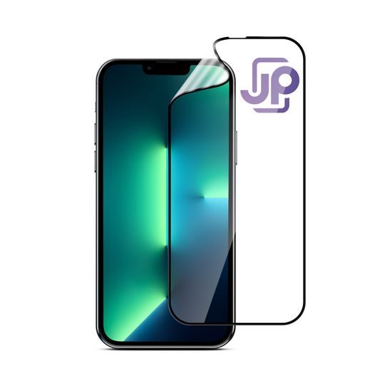 JP Nano 5D edzett üveg Easy Box, iPhone 13 Pro Max, fekete