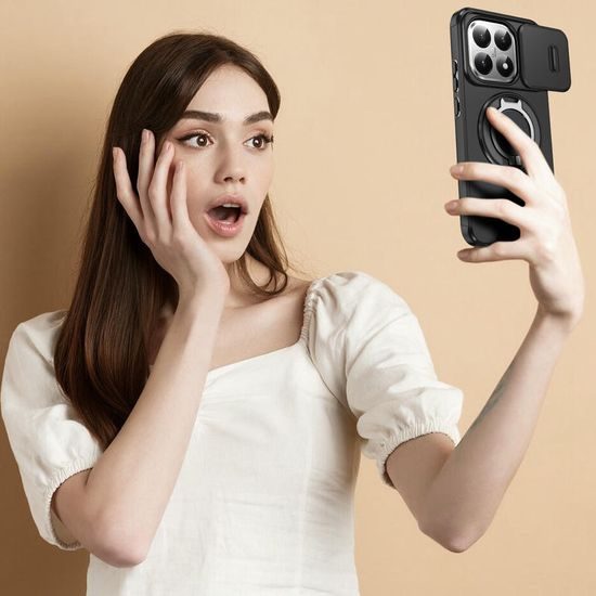 Θήκη Camslide Stand, Xiaomi 15T, μαύρη