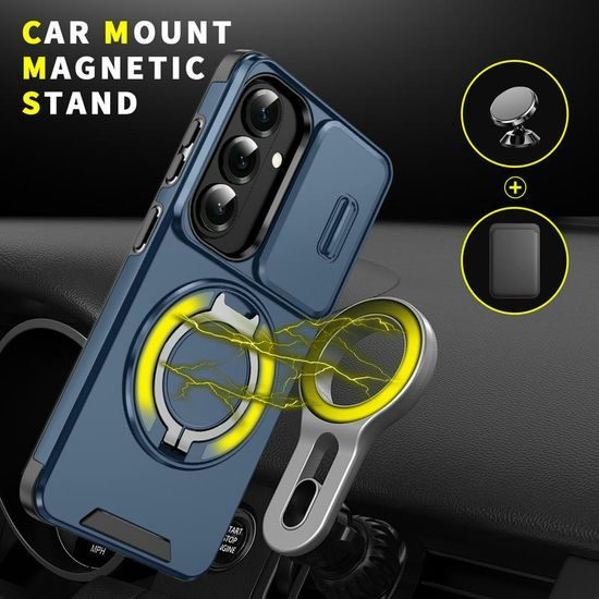 Camslide Stand obal, Samsung Galaxy S26, modrý