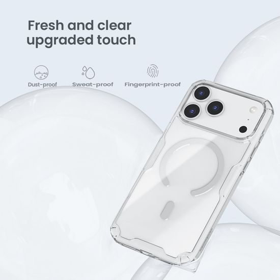 Nillkin Nature TPU PRO Magnetic Θήκη, iPhone 17 Pro Max, διάφανη