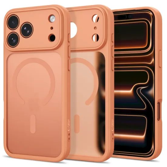 Tech-Protect BasicMag MagSafe Case für iPhone 17 Pro Max / 18 Pro Max - Magnetische Schutzhülle - Orange