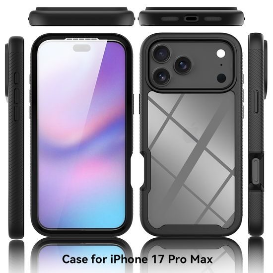 JP Defense360 θήκη, iPhone 17 Pro Max, μαύρη