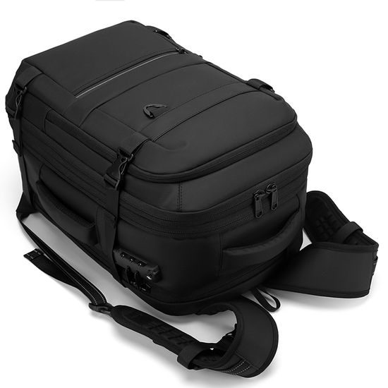 JP Batoh B23 s vákuovým kompresným vakom, 48*31*22~27 cm, čierny