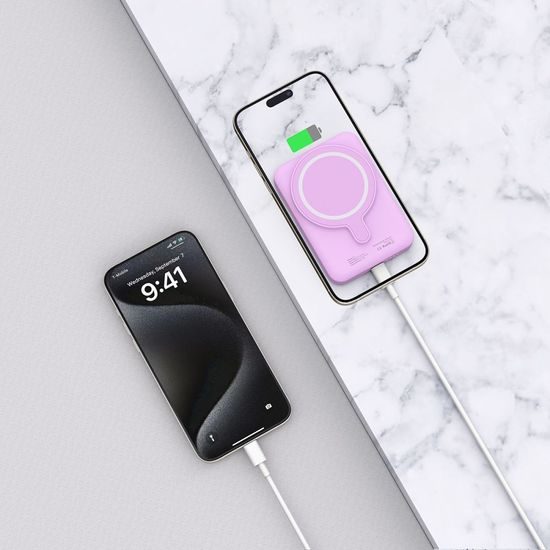 Tech-Protect PB11 LifeMag PowerBank με MagSafe, 10000 mAh, Ροζ